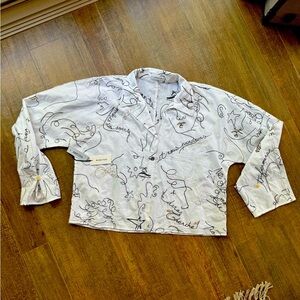Arizia Graphic Blouse